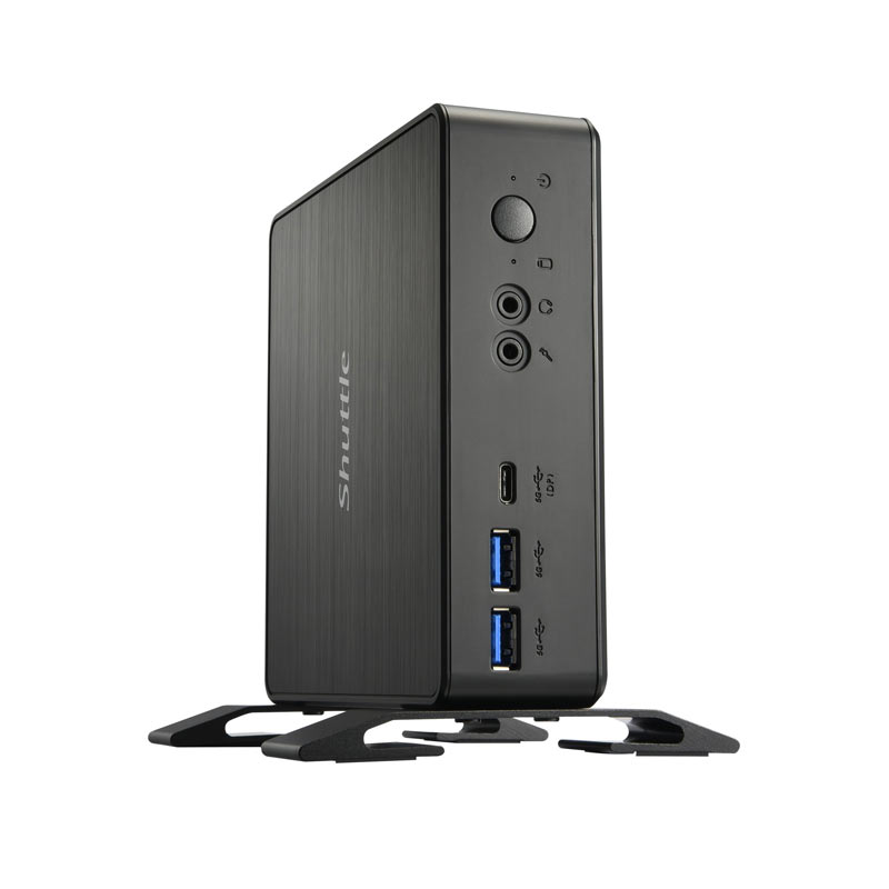 Shuttle PC mini computer front view
