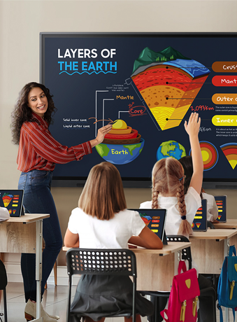 Maxtouch Computers professional signage installation UAE