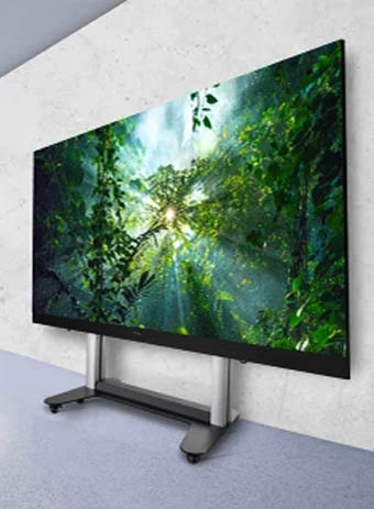 Digital signage installation for hospitality industry in Dubai